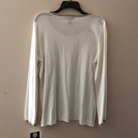 Liz Claiborne Career long sleeve Sweatshirt New - Picture 2 of 6